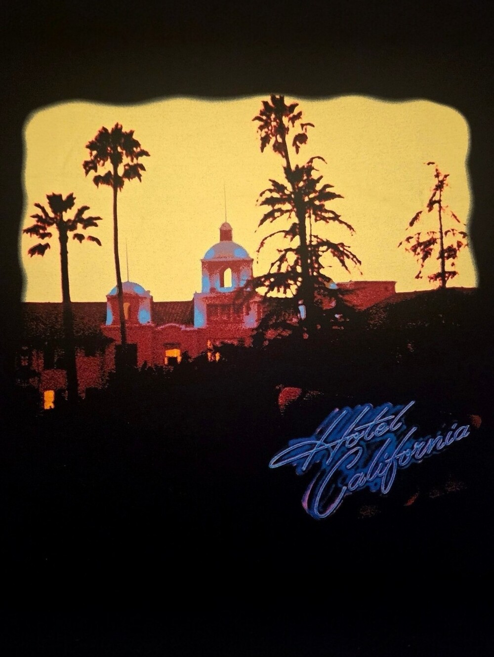 The Eagles Hotel California XXL Black Shirt - Picture 3 of 3